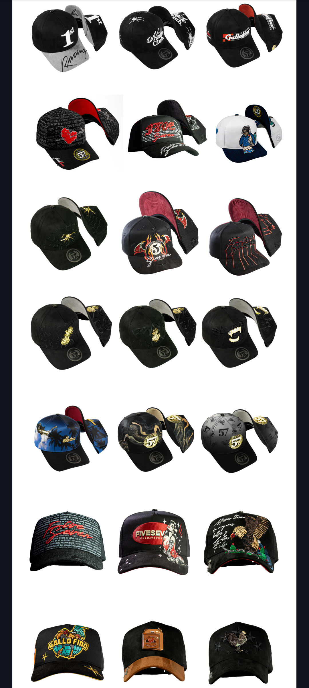 15 Original caps 5.7 random models full print entrepreneur pack Limited time offer Worldwide shipping